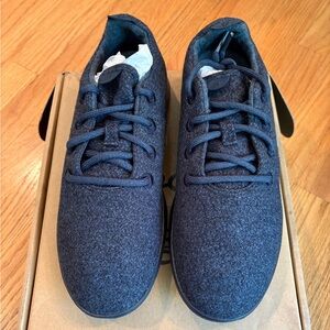 Allbirds Men's Navy Wool Runners- size 10